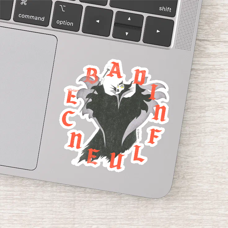 Maleficent Bad Influence Sticker Zazzle