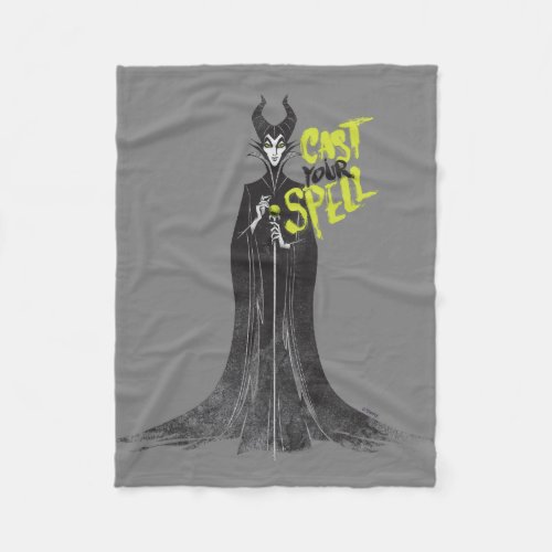 Maleficent  Cast Your Spell Fleece Blanket