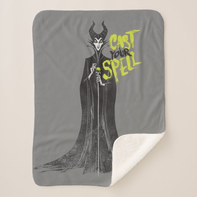 Maleficent | Cast Your Spell Sherpa Blanket (Front)