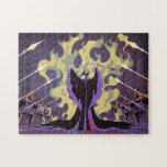 Maleficent Film Still Jigsaw Puzzle<br><div class="desc">Check out this puzzle featuring the evil villain Maleficent from the animated film Sleeping Beauty.</div>