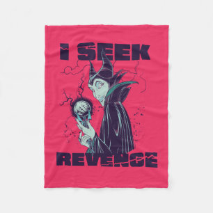 Maleficent I Seek Revenge Fleece Blanket