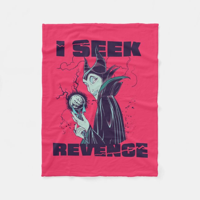 Maleficent | I Seek Revenge Fleece Blanket (Front)