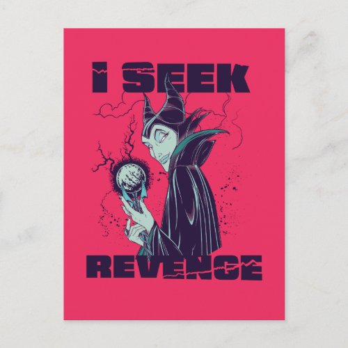 Maleficent  I Seek Revenge Postcard