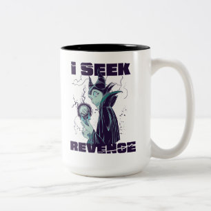 Maleficent I Seek Revenge Two-Tone Coffee Mug