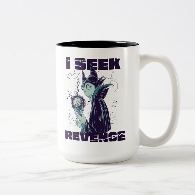 Maleficent | I Seek Revenge Two-Tone Coffee Mug (Right)