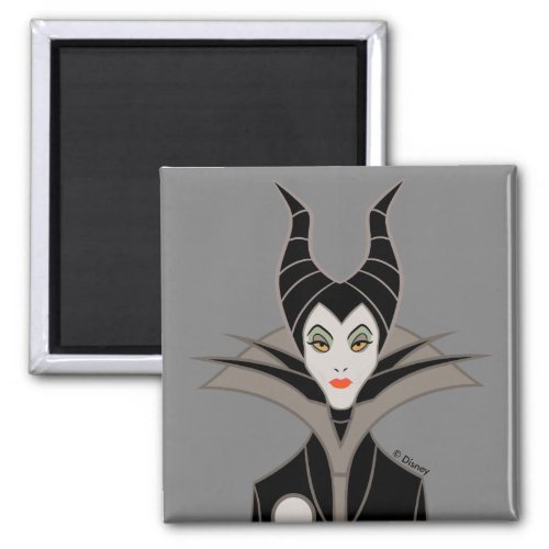 Maleficent  In A Dark Design Magnet