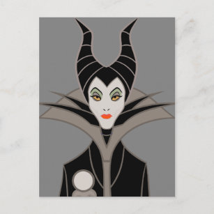 Maleficent   In A Dark Design Postcard