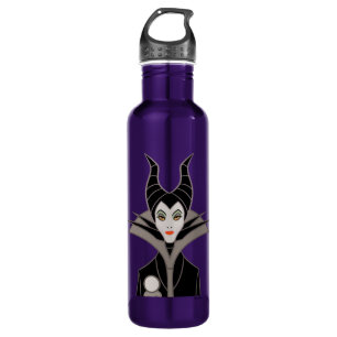 Maleficent In A Dark Design Stainless Steel Water Bottle