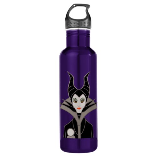 Maleficent  In A Dark Design Stainless Steel Water Bottle