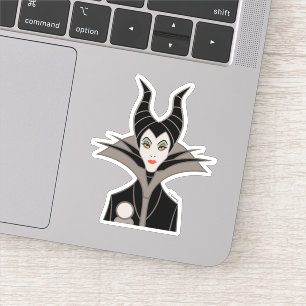 Maleficent In A Dark Design Sticker