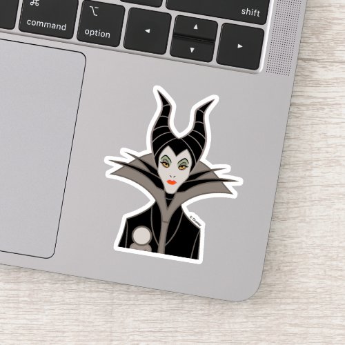 Maleficent  In A Dark Design Sticker