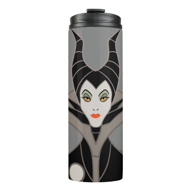 Maleficent | In A Dark Design Thermal Tumbler (Front)