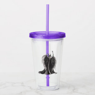 Maleficent   In An Angry Pose Acrylic Tumbler