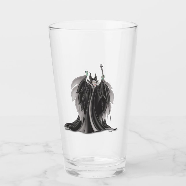 Maleficent | In An Angry Pose Glass (Front)