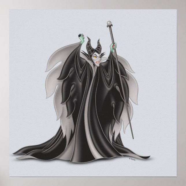 Maleficent | In An Angry Pose Poster (Front)