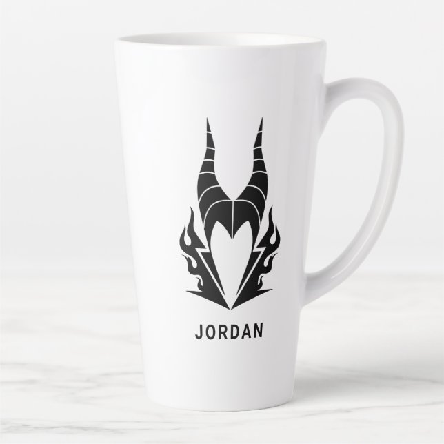 Maleficent Logo Latte Mug (Right)