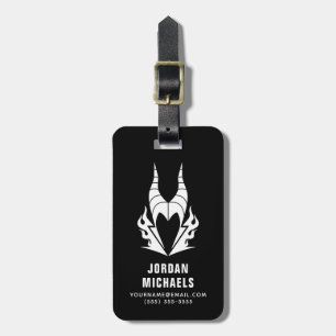 Maleficent Logo Luggage Tag