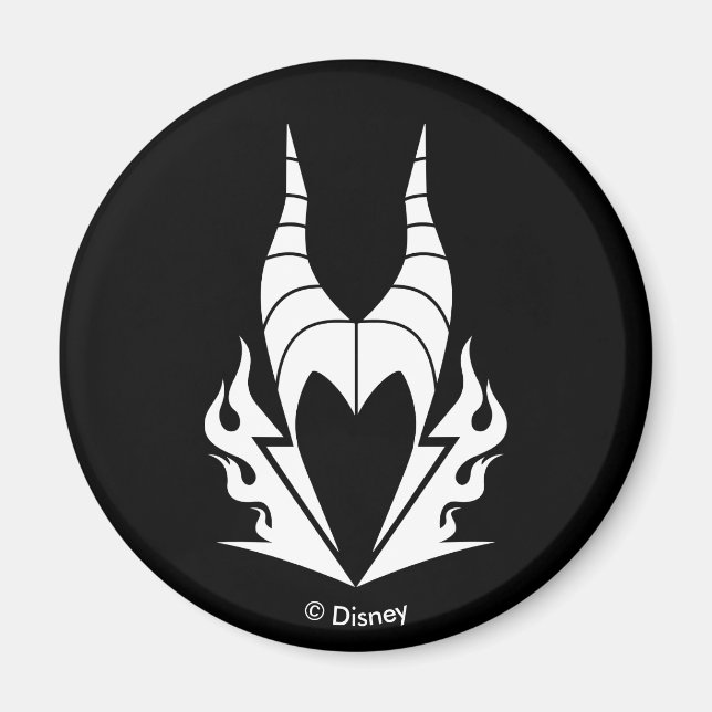 Maleficent Logo Magnet (Front)
