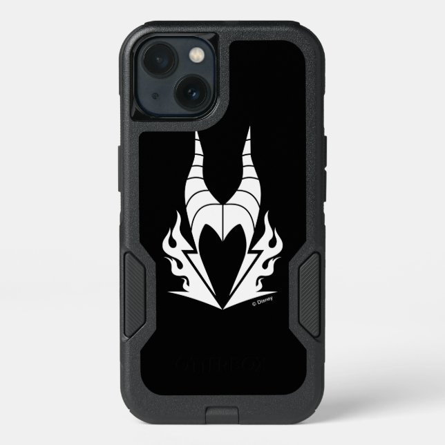 Maleficent Logo Otterbox iPhone Case (Back)