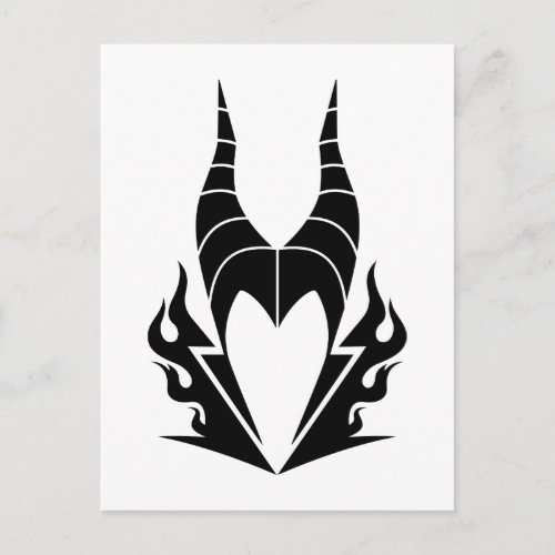 Maleficent Logo Postcard