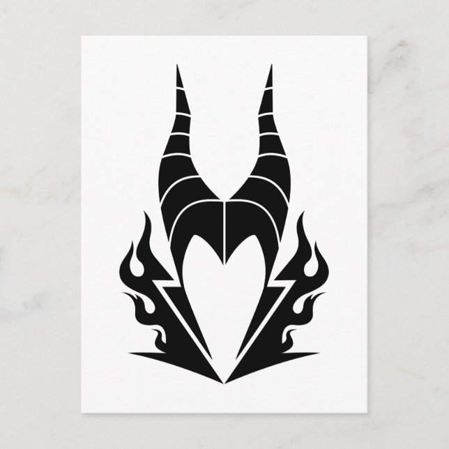 Maleficent Logo Postcard (Front)
