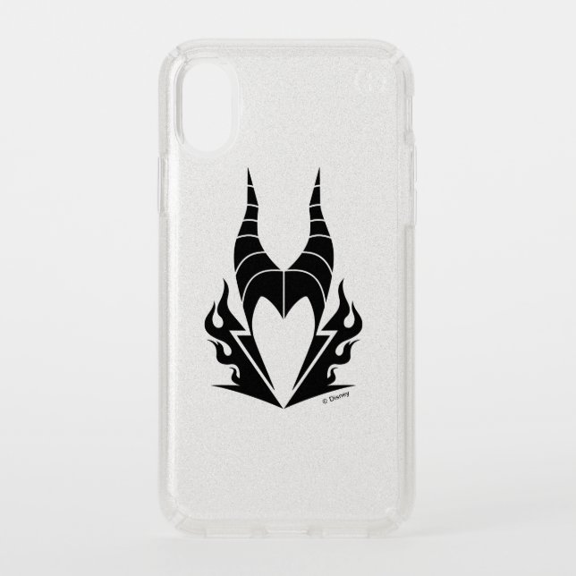 Maleficent Logo Speck iPhone XS Case (Front)