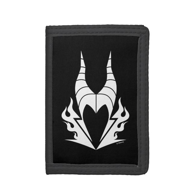 Maleficent Logo Tri-fold Wallet (Front Vertical)