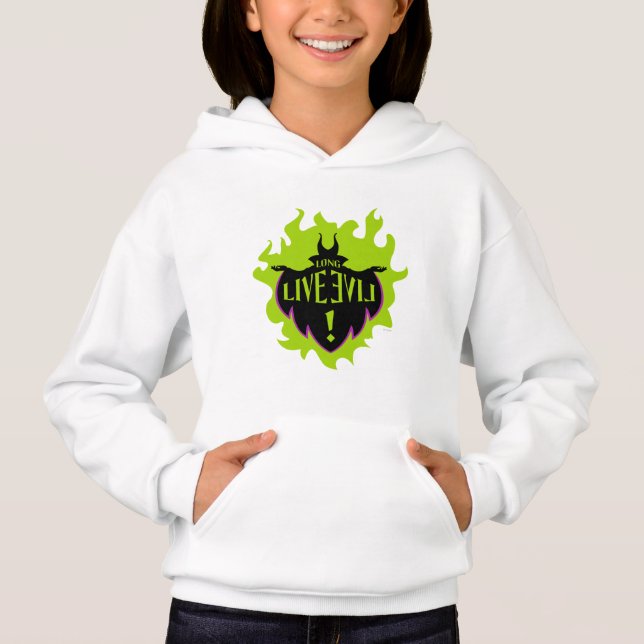 Maleficent - Long Live Evil Hoodie (Front)