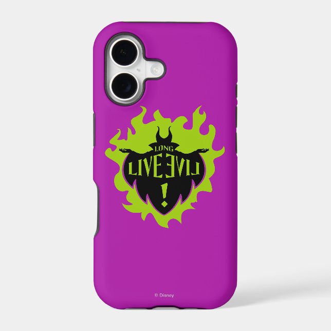 Maleficent - Long Live Evil Iphone Case (Back)