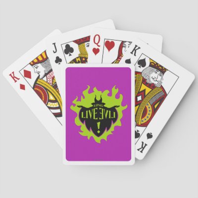 Maleficent - Long Live Evil Playing Cards