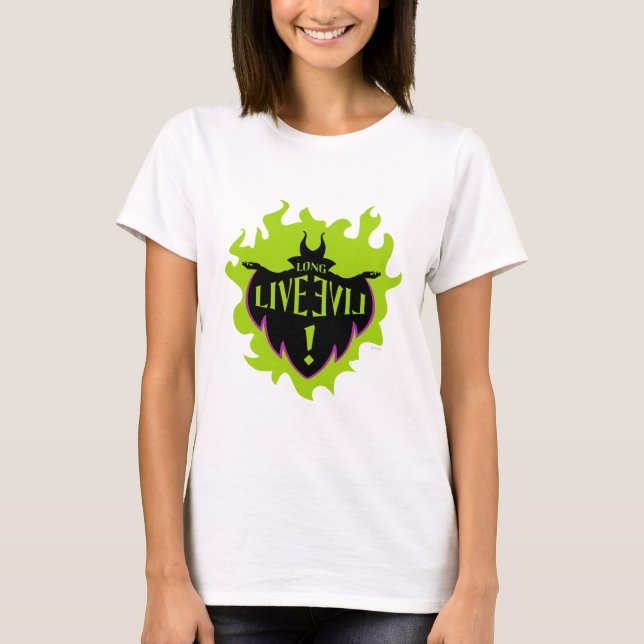 Maleficent - Long Live Evil T-Shirt (Front)