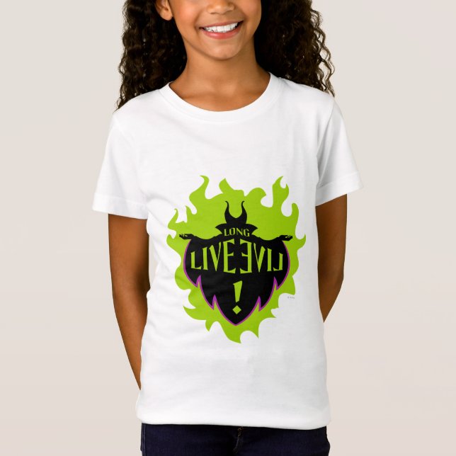 Maleficent - Long Live Evil T-Shirt (Front)