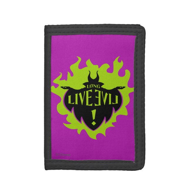 Maleficent - Long Live Evil Tri-fold Wallet (Front Vertical)