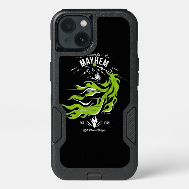 Maleficent | Made for Mayhem | Let Chaos Reign Otterbox iPhone Case (Back)