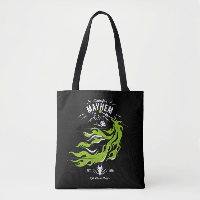 Maleficent | Made for Mayhem | Let Chaos Reign Tote Bag (Front)