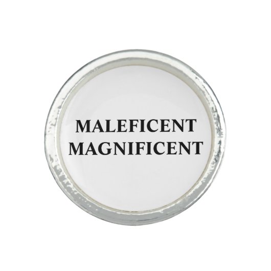 MALEFICENT MAGNIFICENT RING (Front)