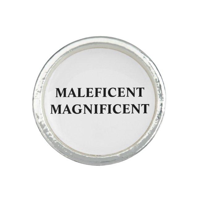 MALEFICENT MAGNIFICENT RING (Front)