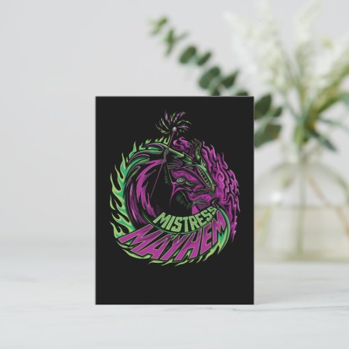 Maleficent Mistress Of Mayhem Postcard Zazzle