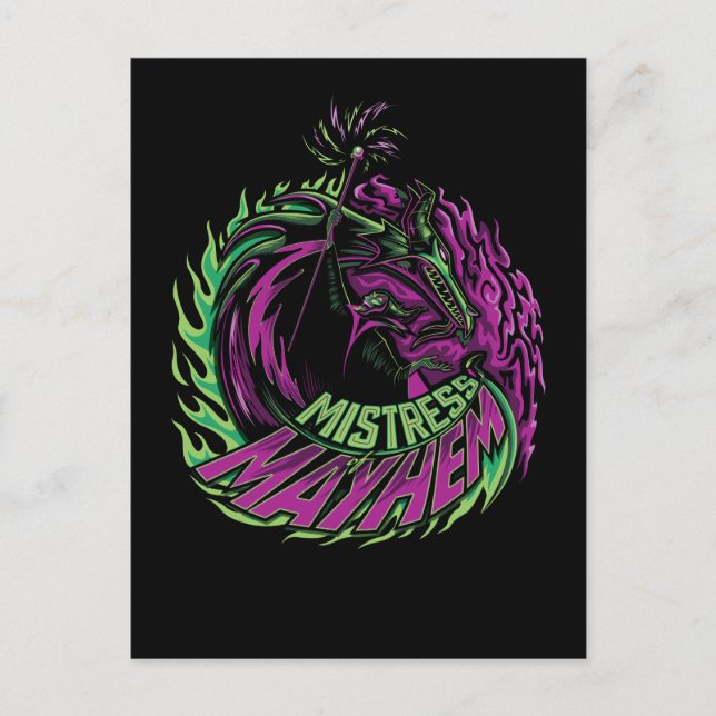 Maleficent | Mistress of Mayhem Postcard (Front)