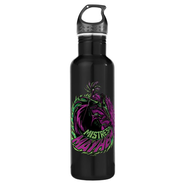 Maleficent | Mistress of Mayhem Stainless Steel Water Bottle (Front)