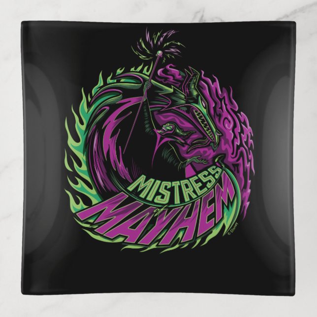 Maleficent | Mistress of Mayhem Trinket Tray (Front)