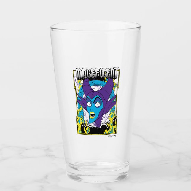 Maleficent | Neon Design Glass (Front)