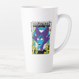 Maleficent Neon Design Latte Mug