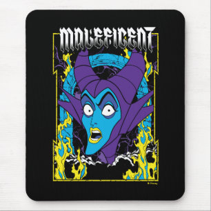 Maleficent Neon Design Mouse Pad