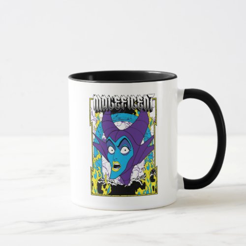 Maleficent  Neon Design Mug