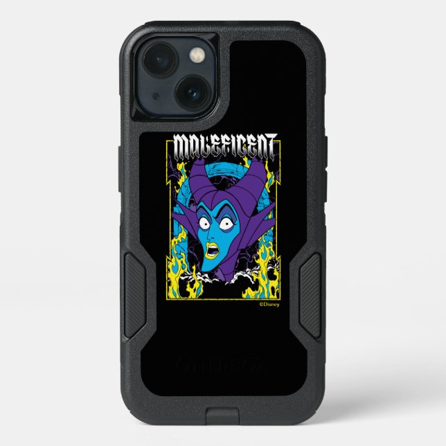 Maleficent | Neon Design Otterbox iPhone Case (Back)