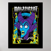 Maleficent Neon Design Magnet Zazzle Com