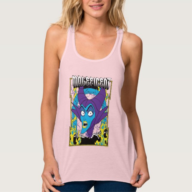 Maleficent | Neon Design Tank Top (Front)