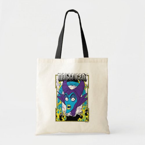 Maleficent  Neon Design Tote Bag