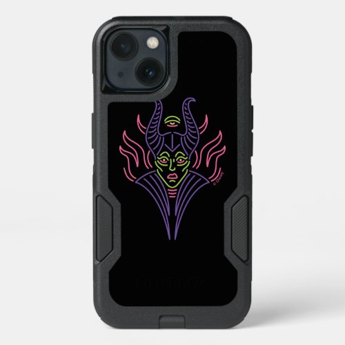 Maleficent  Neon Face iPhone 13 Case